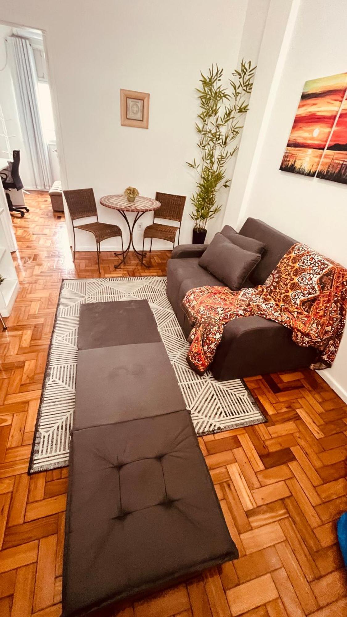 Apartamento Riosouth Vista Frontal Mar - Apto Charmoso No Coracao De Copacabana *
