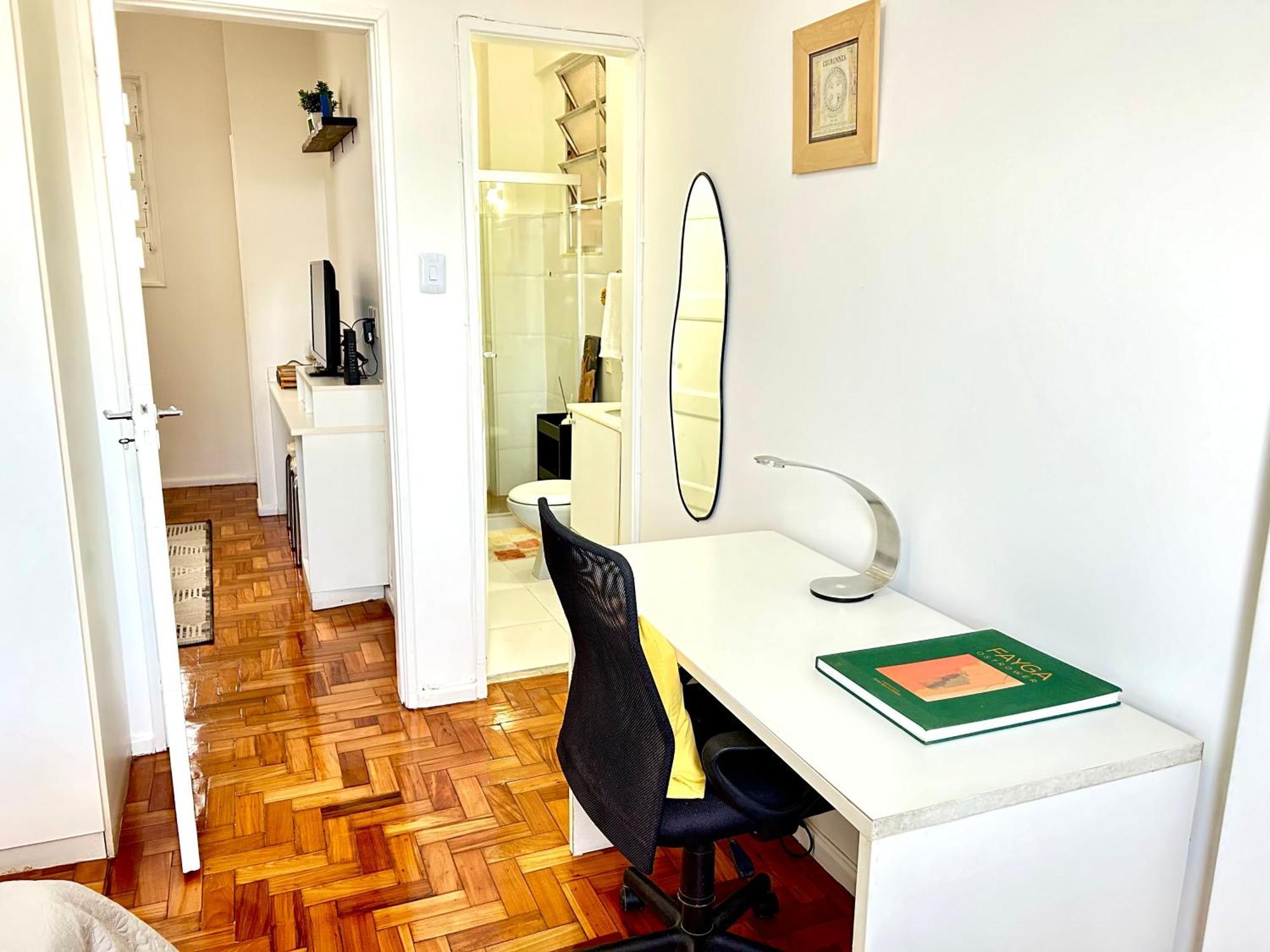 Apartamento Riosouth Vista Frontal Mar - Apto Charmoso No Coracao De Copacabana
