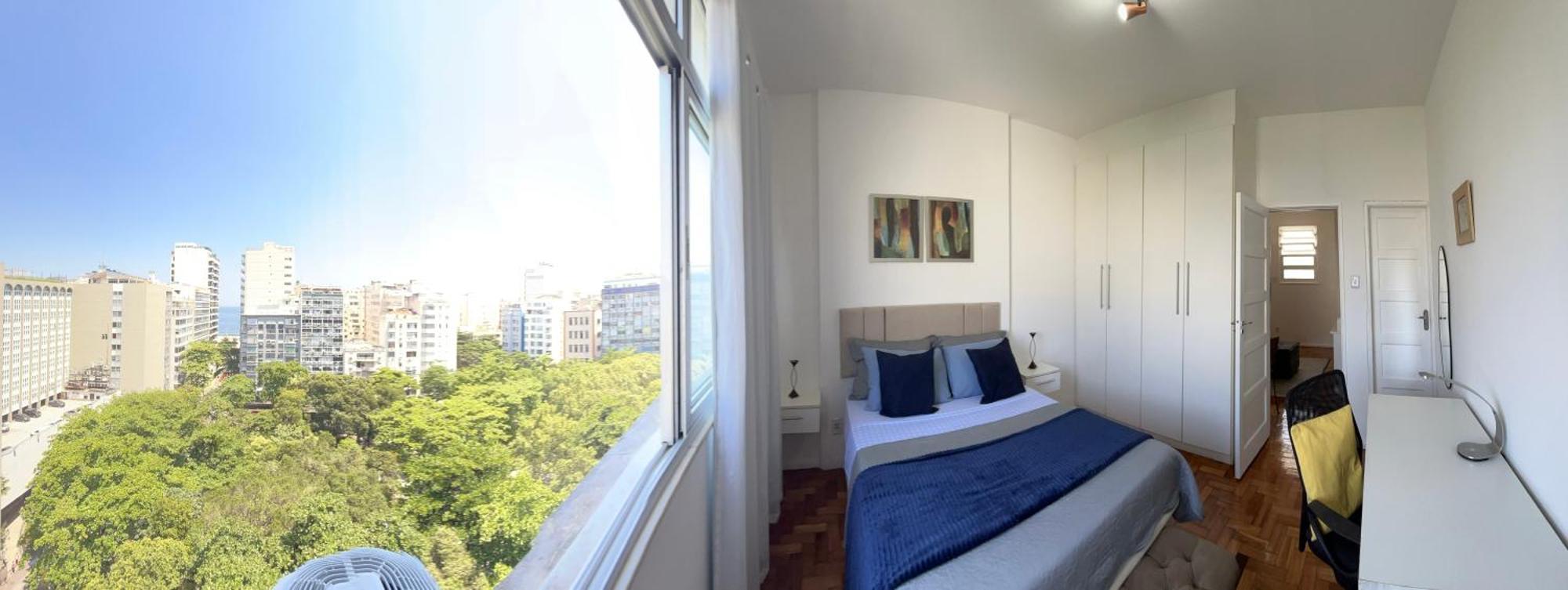 Riosouth - Apto Com Vista Mar Frontal Charmoso E Privativo A 1 Quadra Da De Copacabana Apartamento *